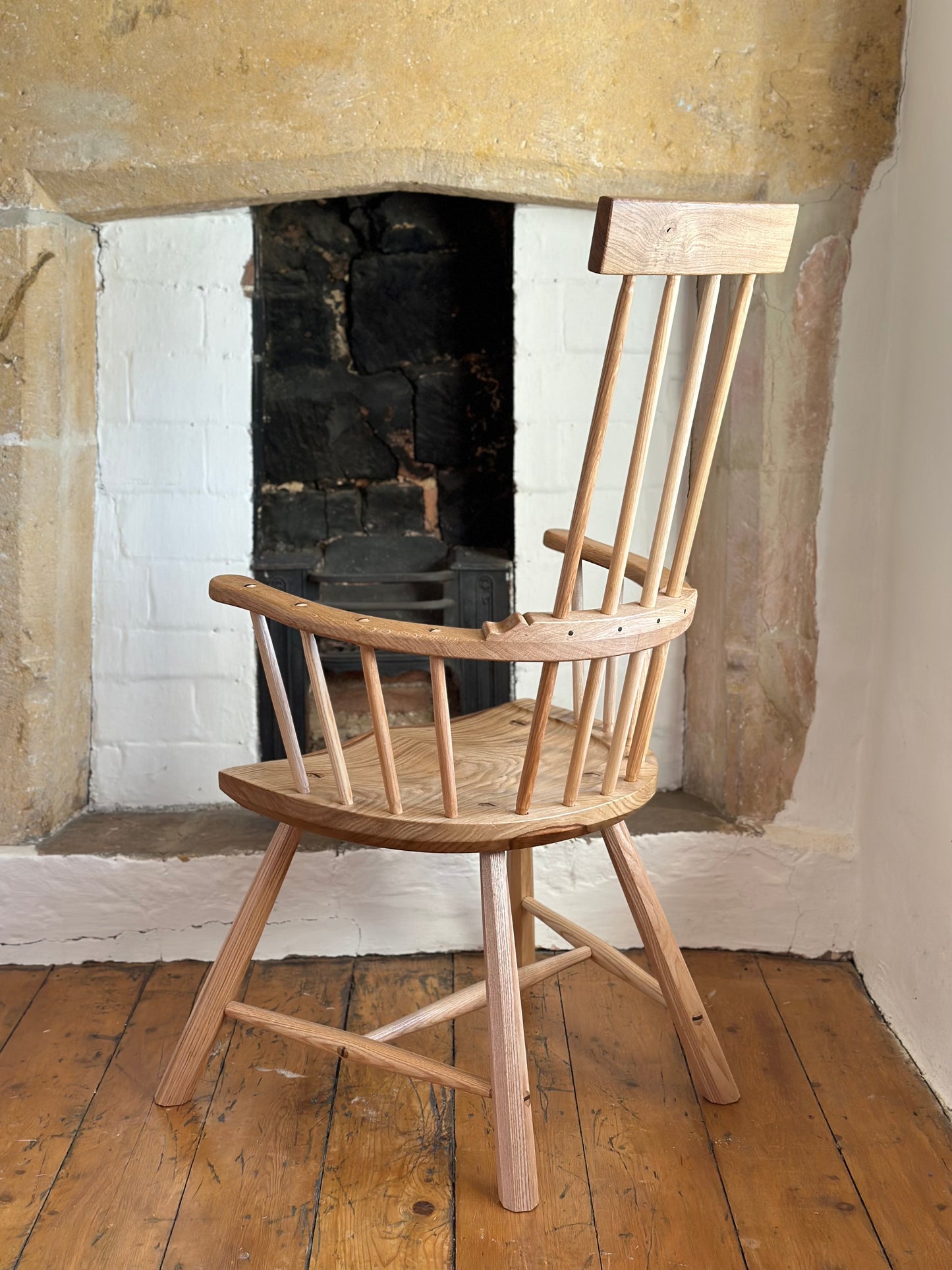 Stick chair 4 stick comb-back
