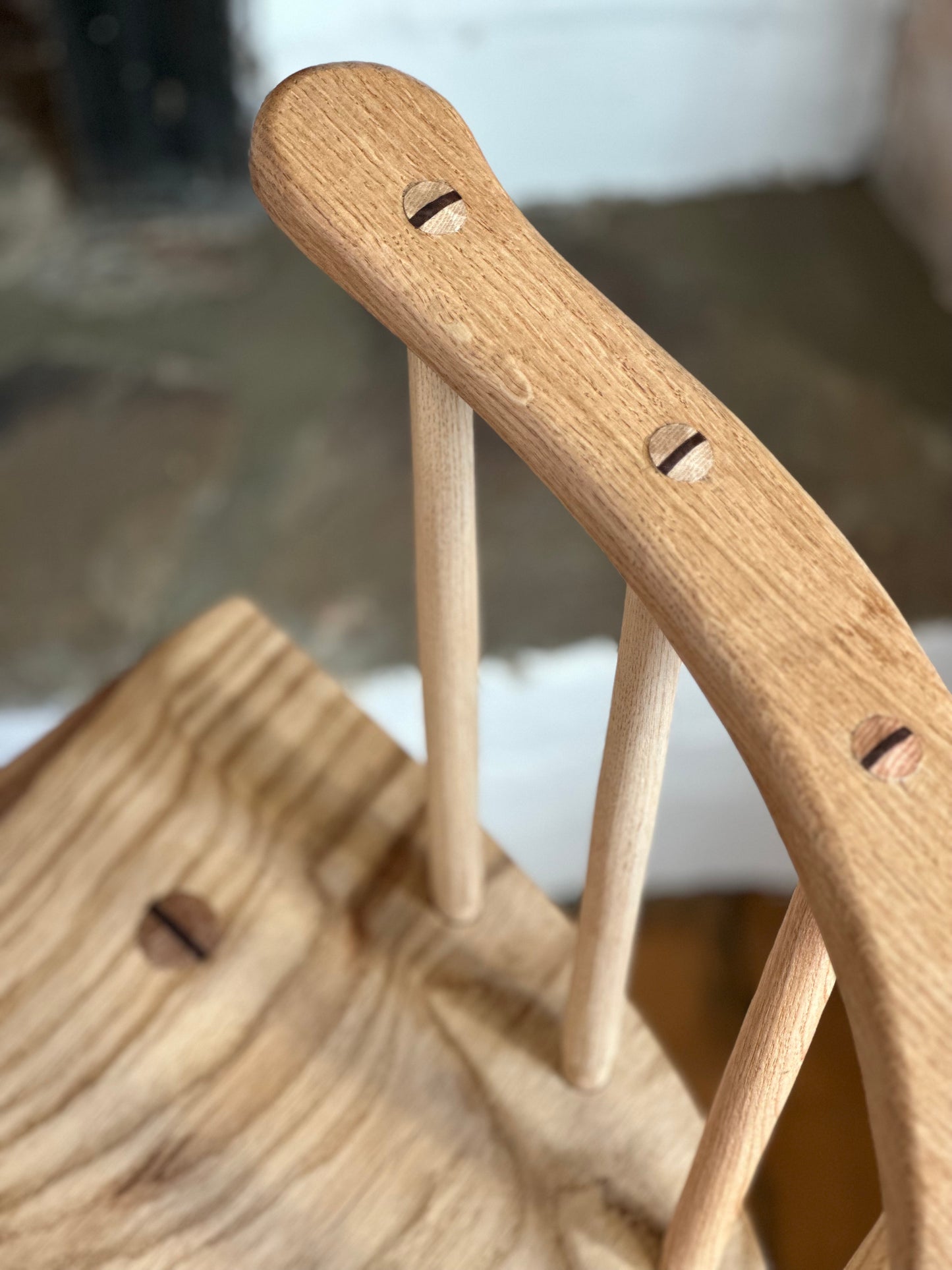 Stick chair 4 stick comb-back