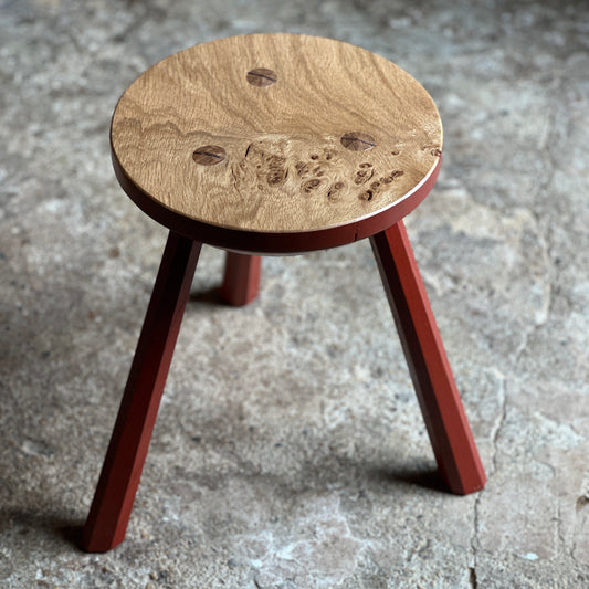 Oak Milking Stool