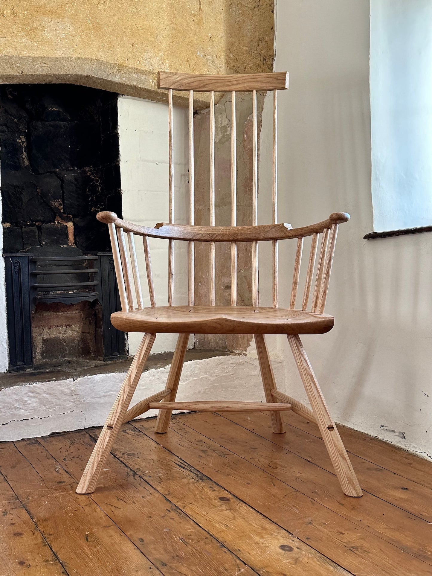 Stick Chair 6 stick comb-back