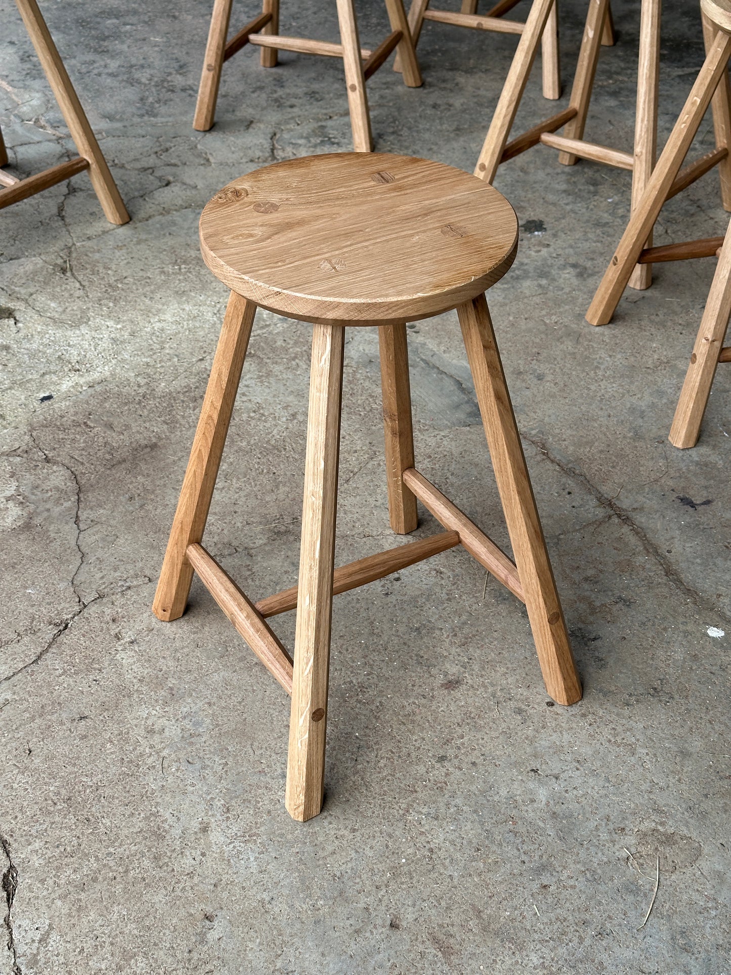 Oak Bar Stool