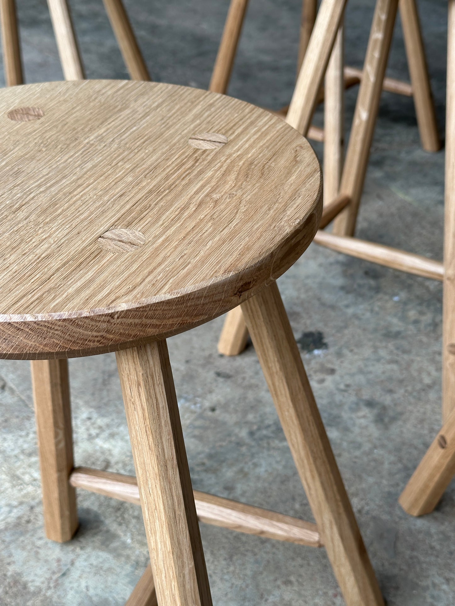 Oak Bar Stool