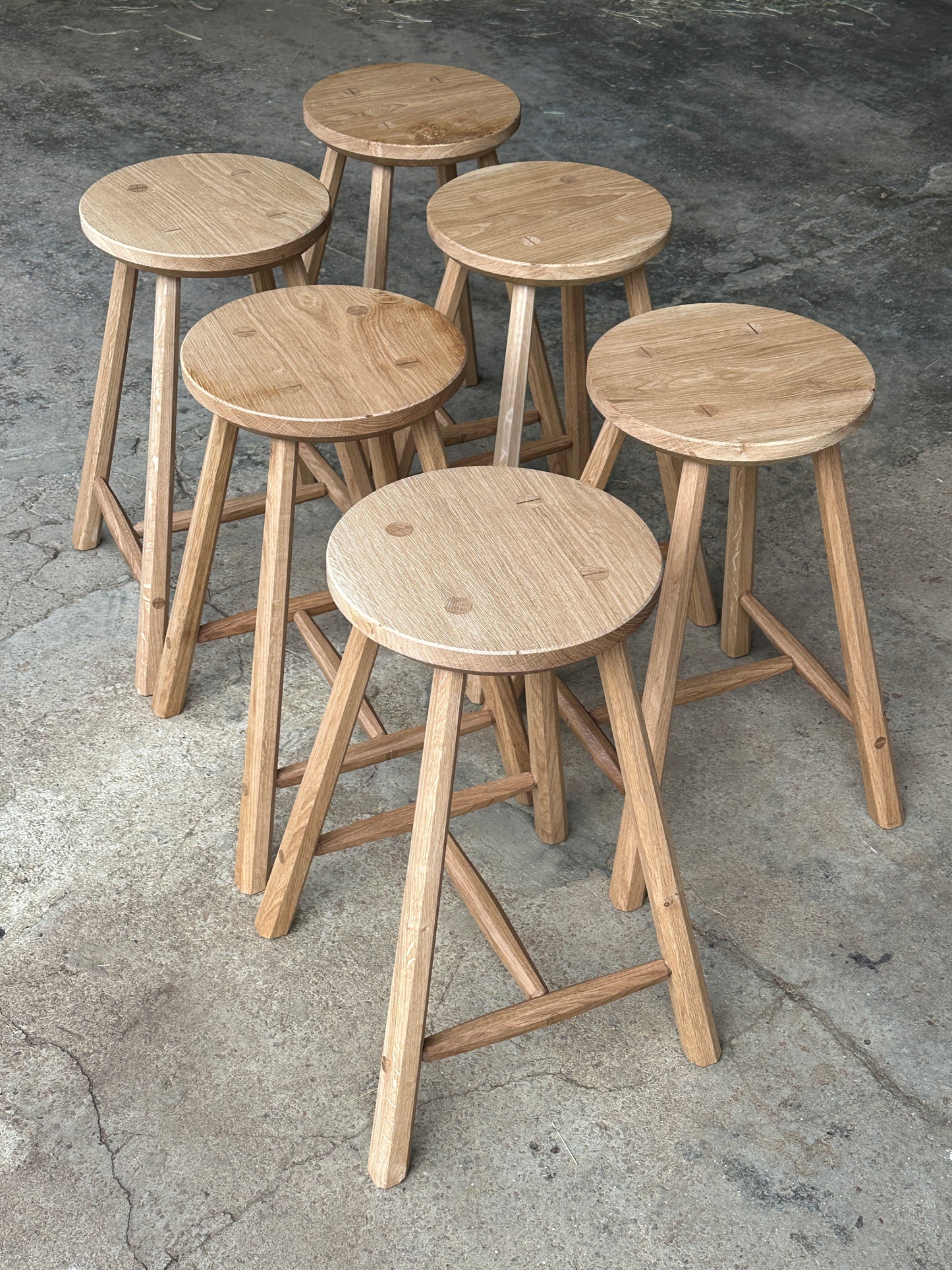 Oak Bar Stool