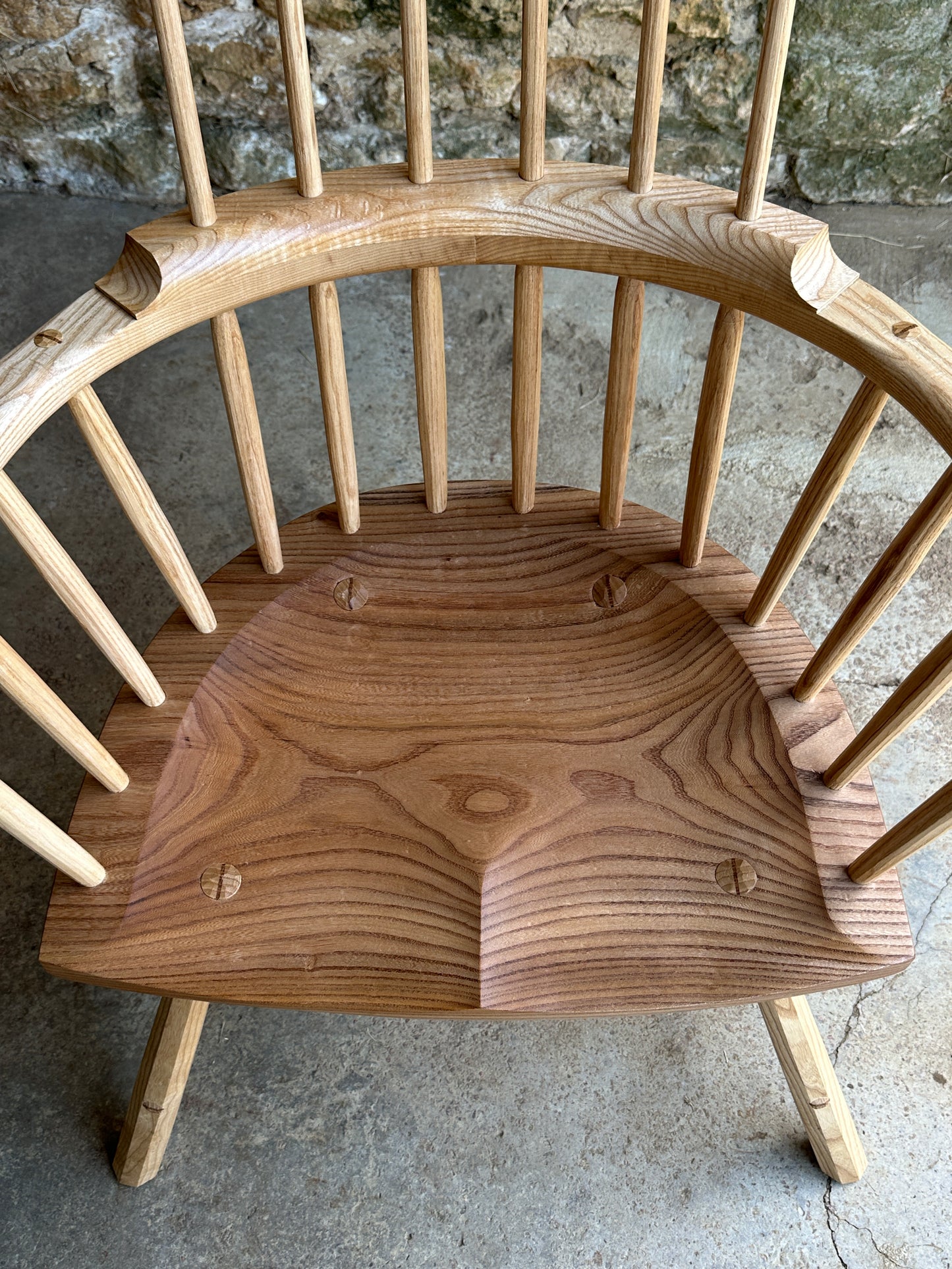 Comb-back Stick Chair - Elm & Ash