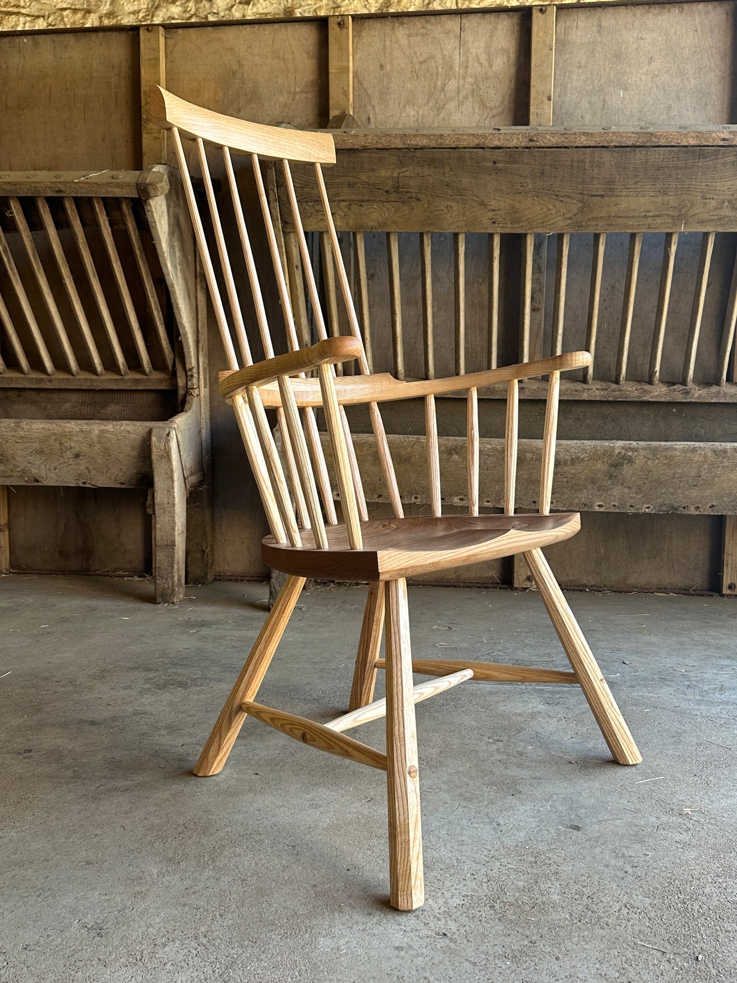 Comb-back Stick Chair - Elm & Ash