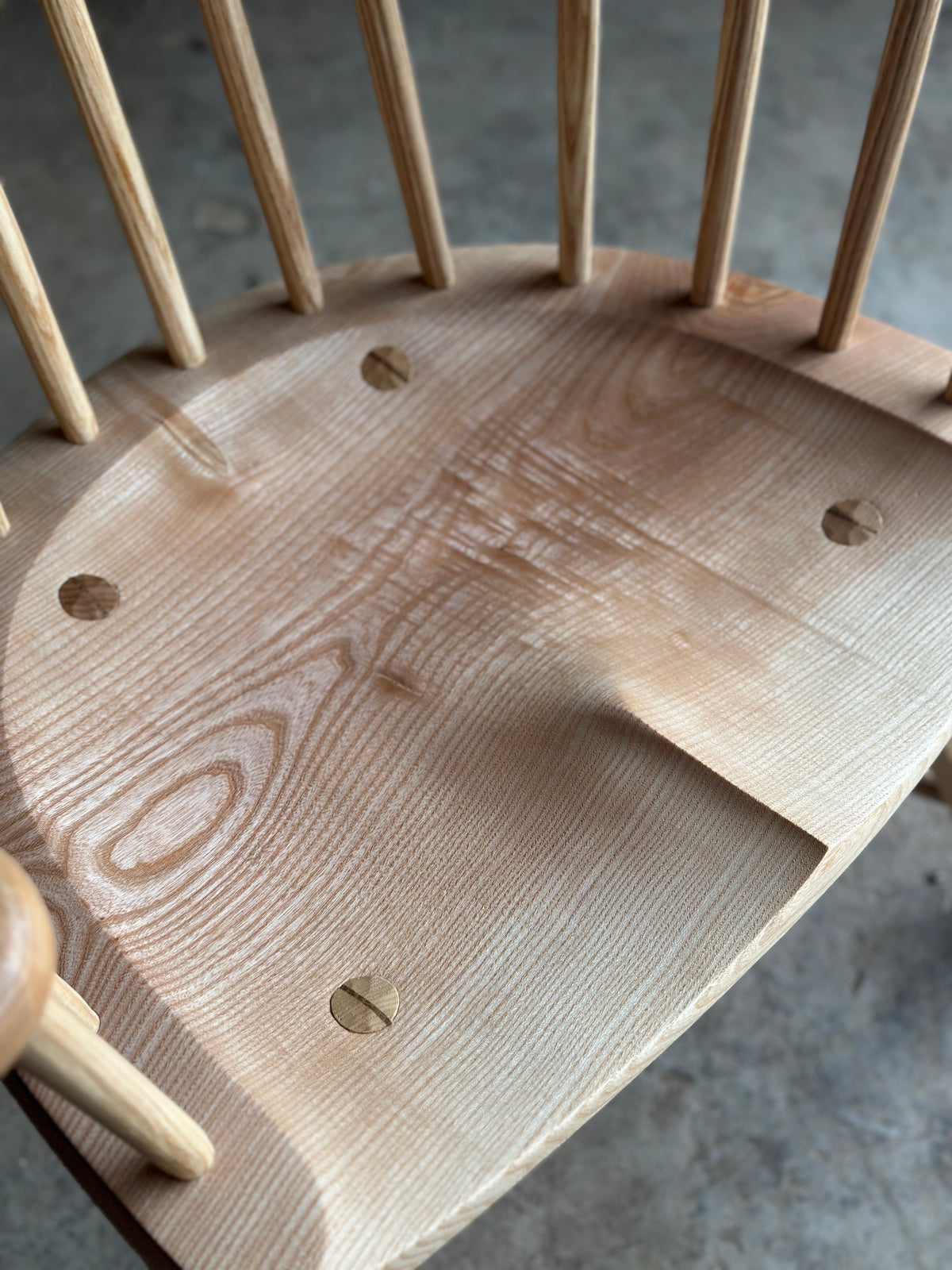 Comb-back Stick Chair - Ash