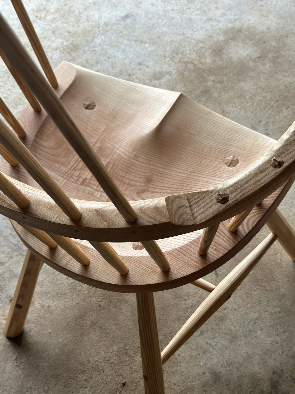 Comb-back Stick Chair - Ash