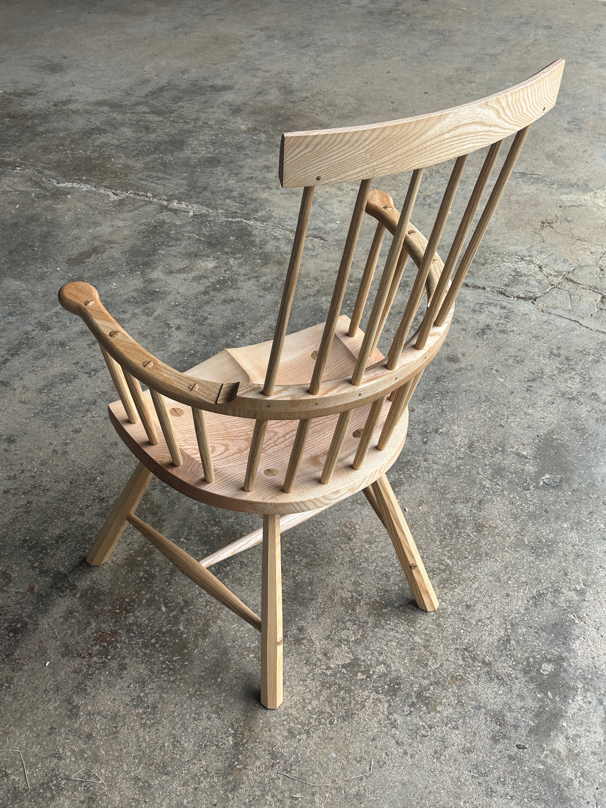 Comb-back Stick Chair - Ash