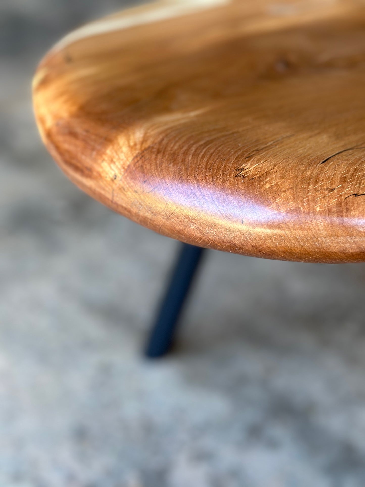 Beech Pebble Table