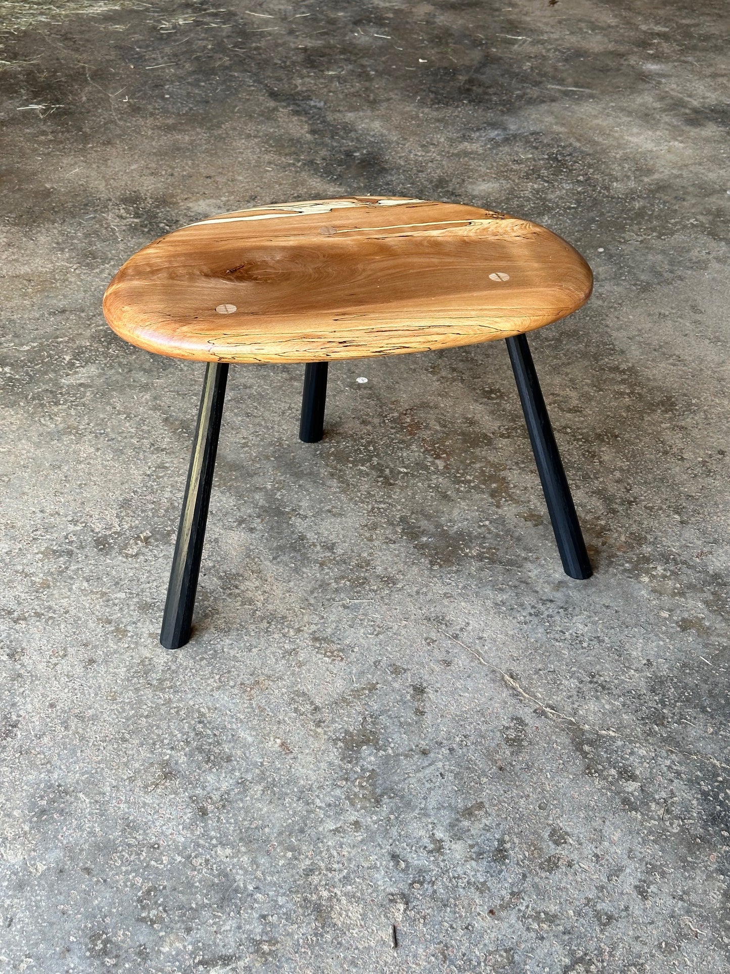 Beech Pebble Table