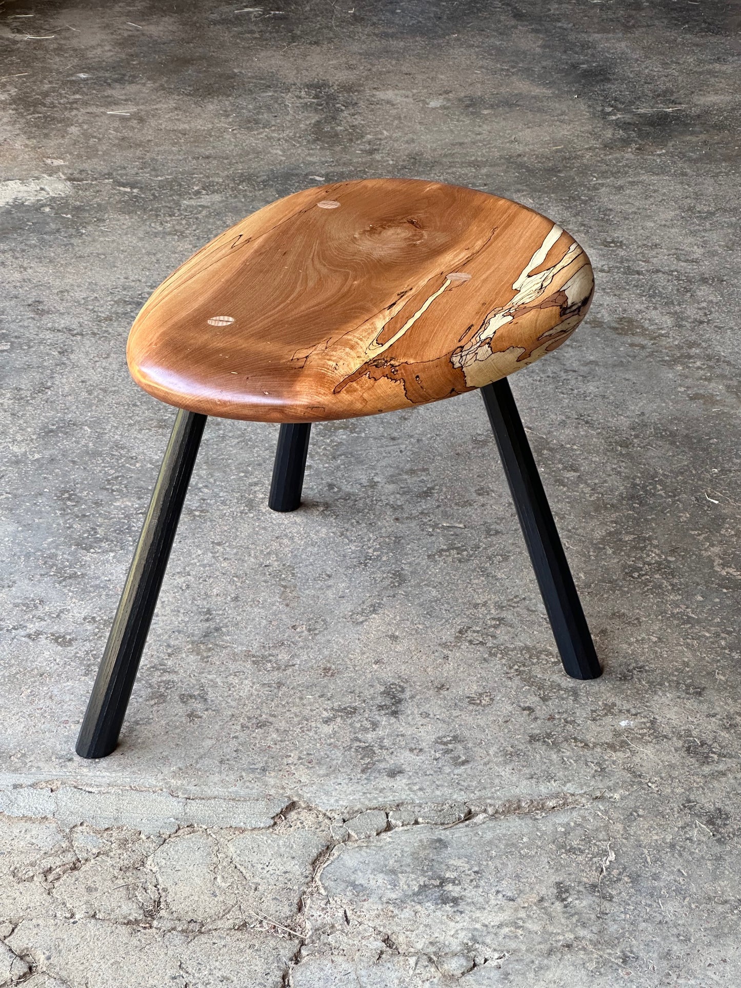 Beech Pebble Table