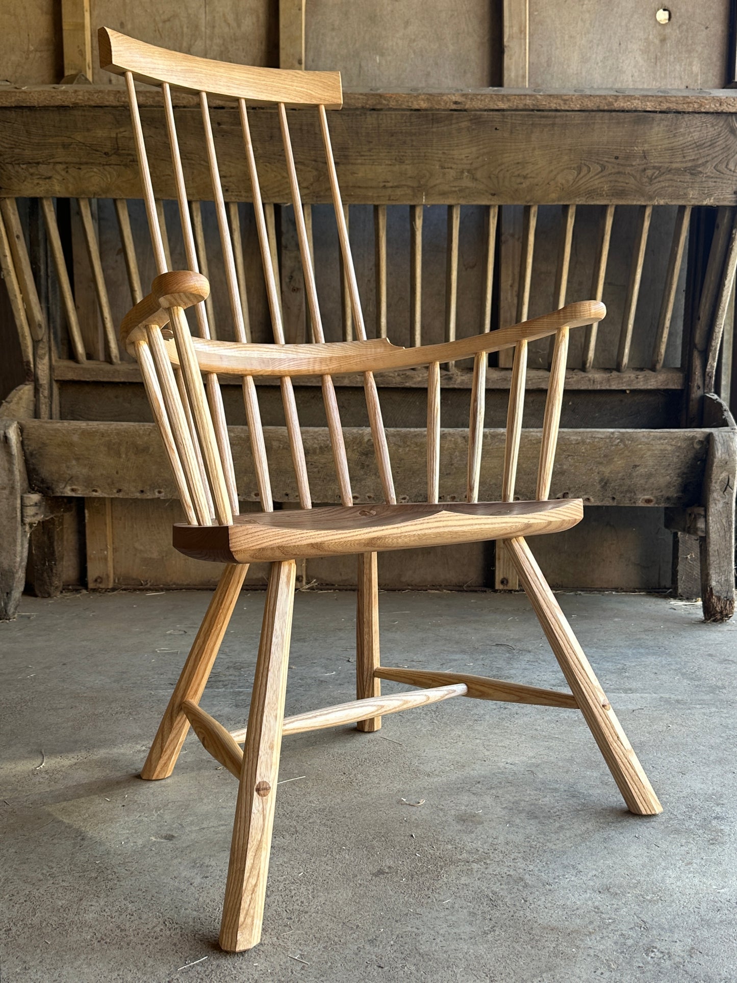 Comb-back Stick Chair - Elm & Ash