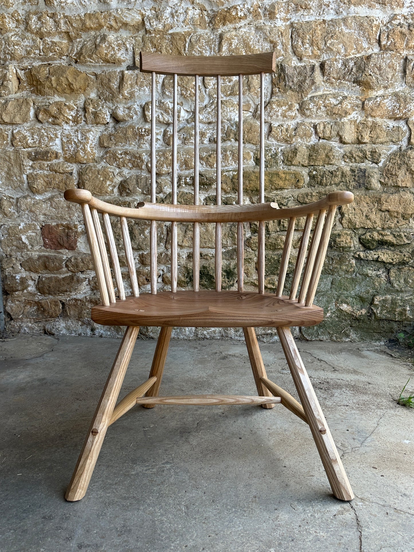 Comb-back Stick Chair - Elm & Ash